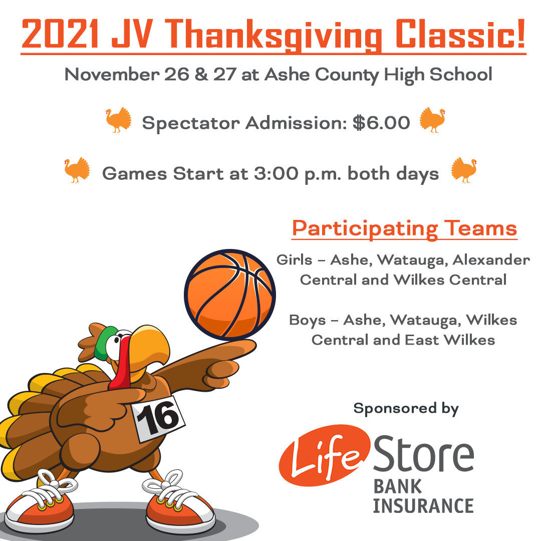 ACHS presents the 2021 JV Thanksgiving Classic